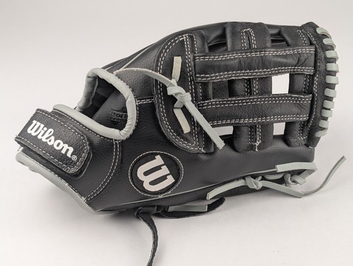 Wilson A360 11.5" Guante Lanzamiento Mano Derecha A03RB17 Cuero Negro Béisbol Softbol - Imagen 1 de 21