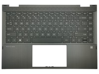Original Hp Pavilion 14-DW Cover Handauflage Tastatur Us International