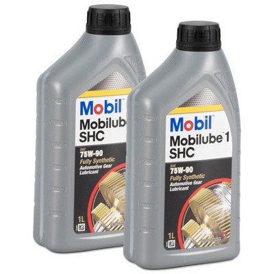 2L 2 Liter Mobil 1 MOBILUBE 1 SHC 75W-90 75W90 Getriebeöl API GL-4 GL-5
