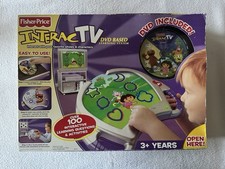 RARE Fisher Price InteracTV DVD Learning Video Gaming System NEW