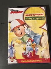 DVD SIGILLATO -MANNY TUTTOFARE-MANNY E I CUCCIOLI ALLA RISCOSSA-DISNEY JUNIOR