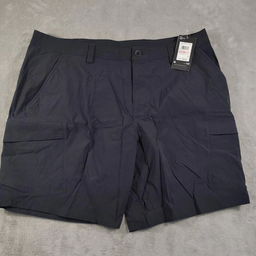 Under Armour UA Fish Hunter 2.0 Cargo Shorts Mens Size 40 Blue UPF 50 Fishing