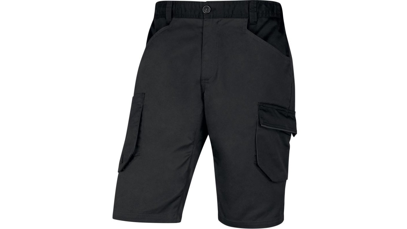 3295249252427 Bermudy robocze Mach2 z poliestru i baweny ciemnoszare 4XL M2BE3 12090₽