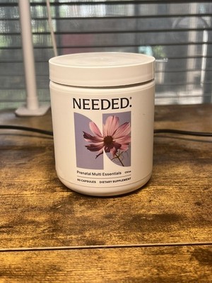 Needed Prenatal Multi Essentials Dietary Supplement 90 Capsules