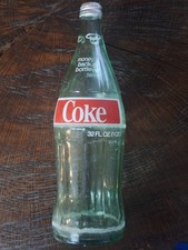 Very Well Preserved 32 Oz Vintage Coke Bottle