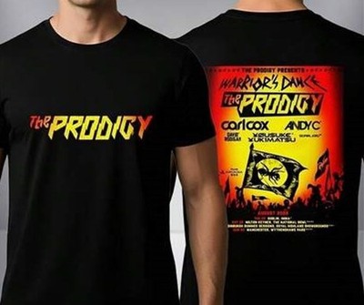 The Prodigy Warriors Dance 2026 Show 2 sides black shirt All sizes UJS88