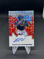 2021 Panini Mosaic Rookie Scripts Autograph Ronaldo Hernandez #SCR-RH