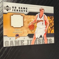 Troy   Murphy 2005 Upper Deck - Ud Game Jerseys  #GJ-MU (MEM). Warriors.