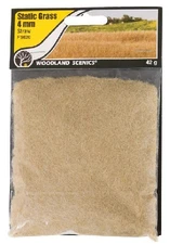 Woodland Scenics FS620 4mm Straw Static Grass