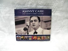 Johnny Cash 4 CDs Eight Classic Albums New Sealed