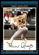 Tony Alvarez 2002 Bowman Draft Picks & Prospects #BDP161 Pirates MLB READ