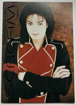 SCREAM MAGAZINE 1 - MICHAEL JACKSON - New  Vintage 1995