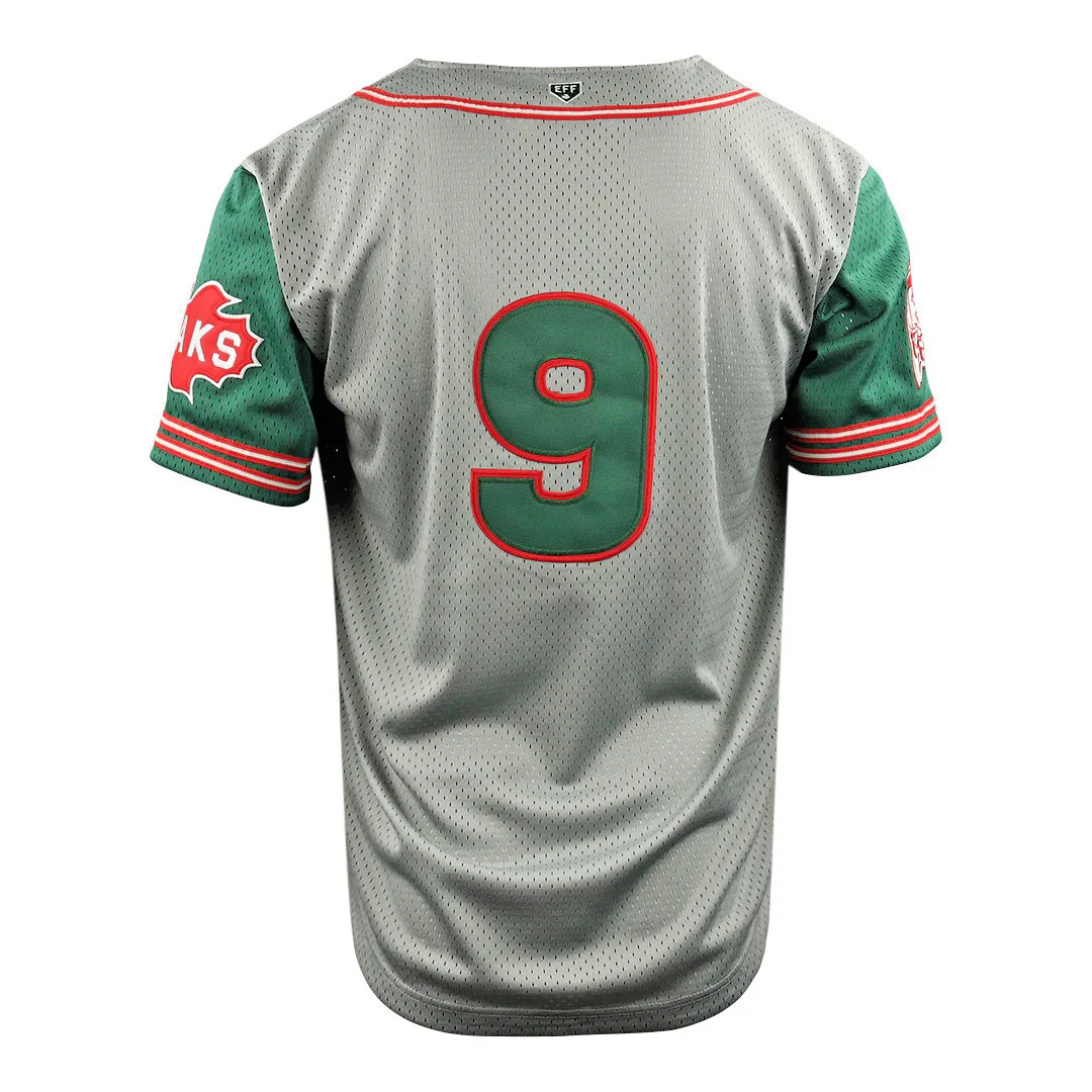 Ebbets Field Flannels Vintage Oakland Oaks Men's Button-Up