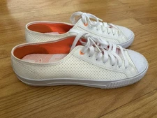 pf flyers boat shoes mesh size 13 Men Size 14.5 Women White