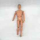 Vintage 1964 - 1965 GI Joe TM Brown Hair for Parts Nude Patent Pending Made USA