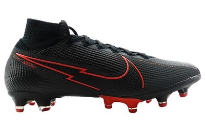 Size 9 - Nike Mercurial Superfly 7 Elite AG Pro Black Chile Red