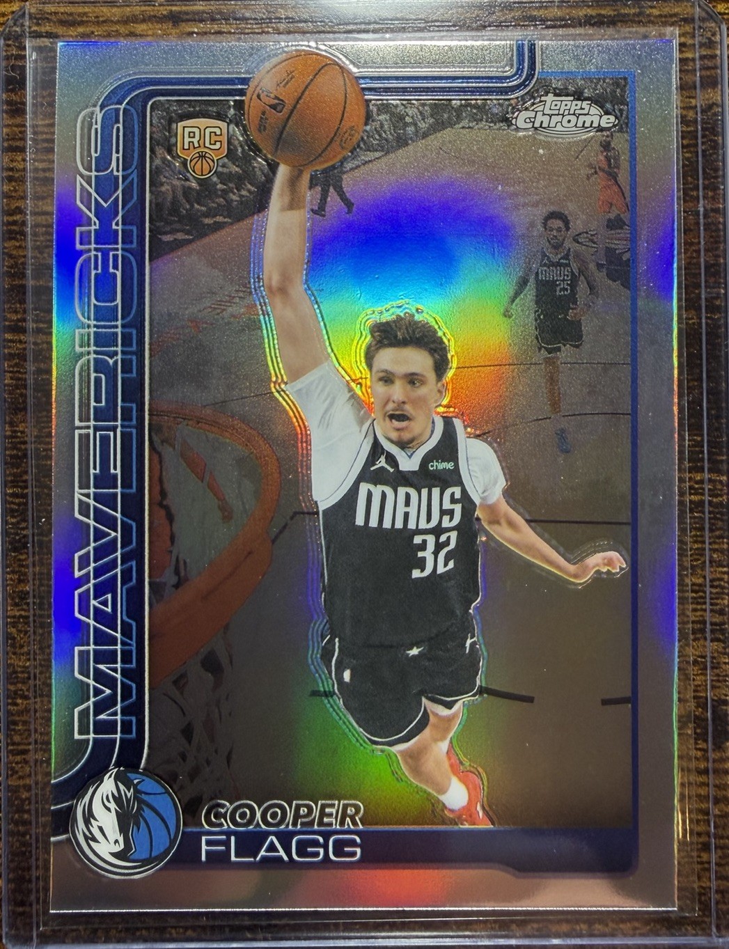 2025-26 Topps Chrome Update Cooper Flagg Refractor Rookie #151 RC