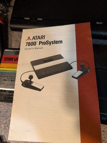 Atari 7800 Console With 15 Games Manual Tested Defender  Space Invaders Pac Man
