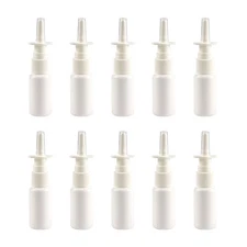 10pcs 10ml Plastic Mini Refillable Spray Bottles Portable Makeup Sprayer