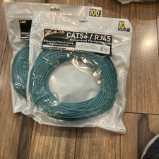 Lot of Green 100FT CAT5e/RJ45 Enhanced Performance Ethernet Patch Cord LAN Int