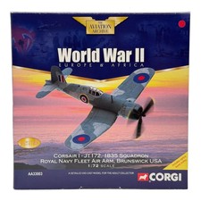 Corgi AA33003 1:72 Vought F4U Corsair RNFAA No.1835 NAS Brunswick 1943