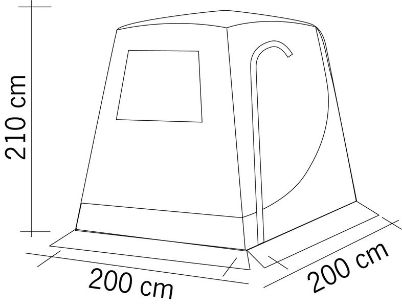 Reimo - Update Premium Tailgate Tent inc Ground Sheet | Mercedes Vito | 936290