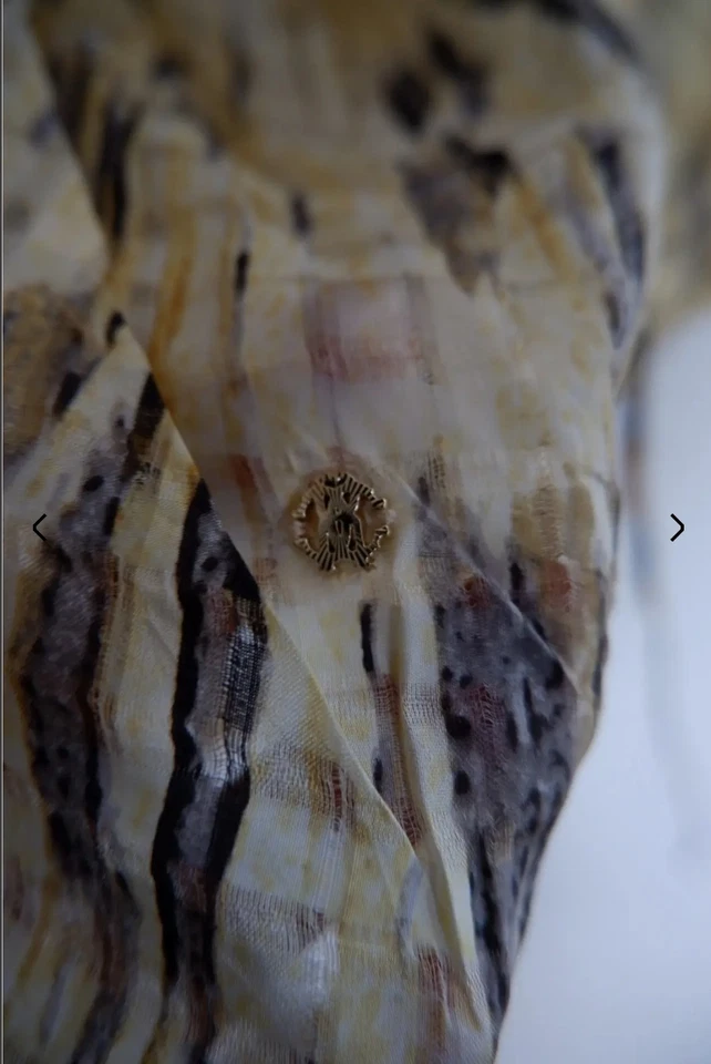 Roberto Cavalli - 2000s Silk Printed Blouse Shirt - Image 3 of 4