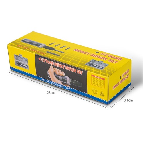 1/2" Carbon Steel Hand Screwdriver Impact Screw Driver Screwdrivers 1/2 Manual - Picture 7 of 7