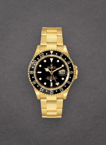 Rolex Gmt-Master II Black Dial on Jubilee 16718