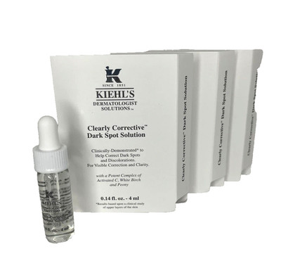 3x Kiehl's Clearly Corrective Dark Spot Solution 4ml * 3= 12ml / 0.42 oz