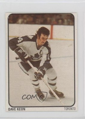 1974-75 Lipton Soup Food Issue Dave Keon #50 HOF im4