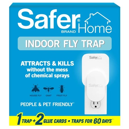 Safer Home Indoor Fly Trap SH502 Plug In Multi-Insect Killer Quick & Easy Set-up