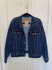 Levi  s Standard Denim Jacket Mens Small Dark Blue Wash NWT 89.50