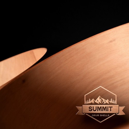 Summit 14x5.5 Snare Drum Shell Okoume - Picture 2 of 6