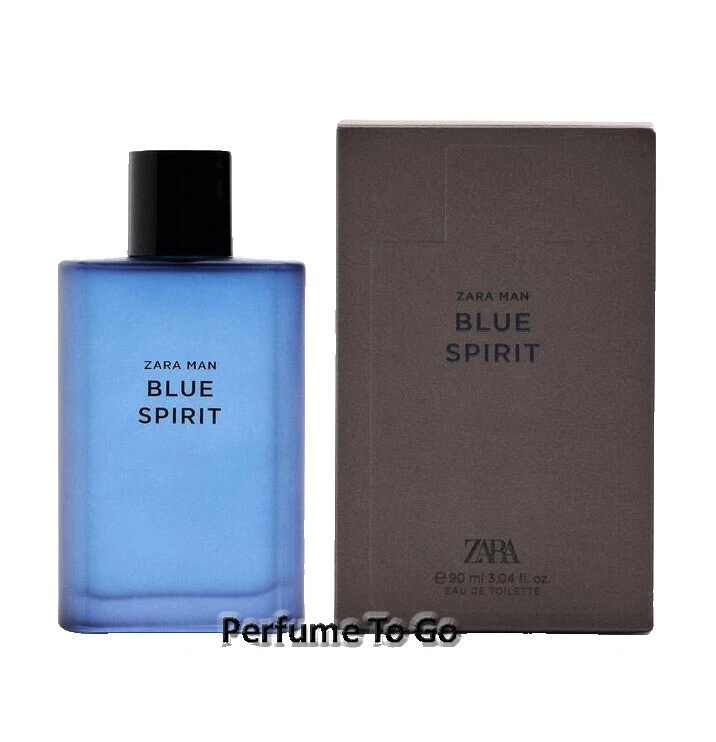 Fragancias Zara azul para hombres