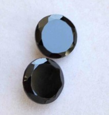16.00 Cts Natural Black Spinel 13 Round Wholesale Loose Gemstone
