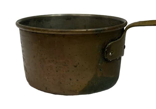 Vintage Copper Sauce Pan made in Portugal 5 inch saucepan NO LID - Picture 3 of 13