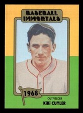 1980-87 SSPC HOF #108 Kiki Cuyler Pittsburgh Pirates