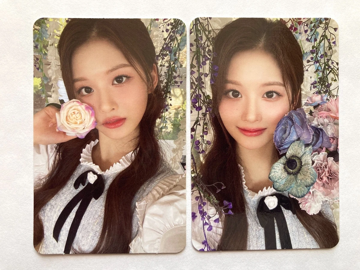 NMIXX Sullyoon Green Project JYP Official Photocard Set of 2