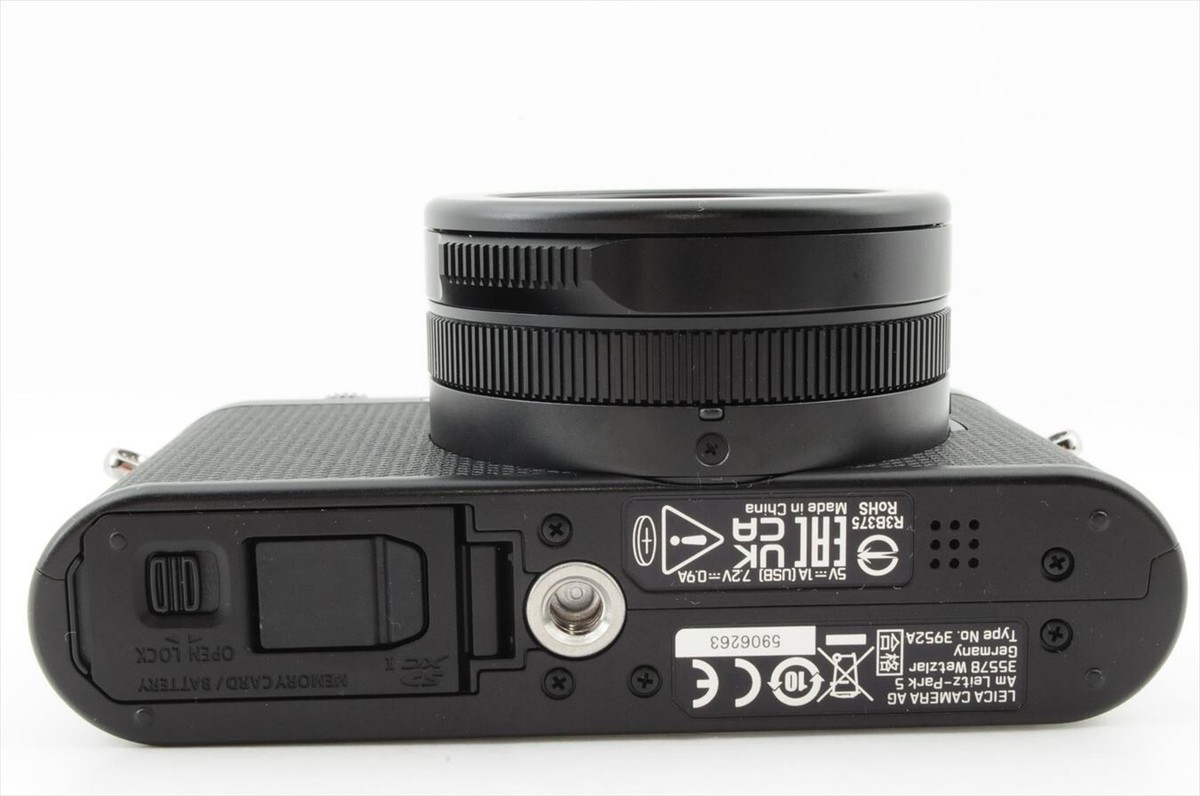 Leica D-LUX 8 Compact Digital Camera Black Top Mint From Leica D-LUX 8 Compact Digital Camera Black Top Mint From