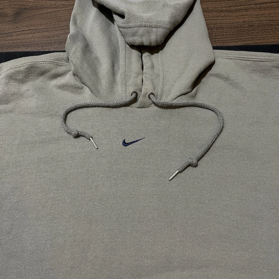 Sudadera con capucha Nike Center Swoosh vintage años 90 té verde jade Travis Scott pistacho Foto 2 de 4