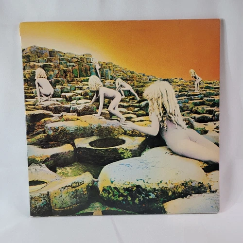 Led Zeppelin – Houses of the Holy Atlantic SD 19130 Gatefold Lyrics LP G+