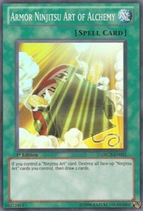 Armor Ninjitsu Art of Alchemy - ORCS-EN051 - Super Rare - Unlimited Edition x3 -