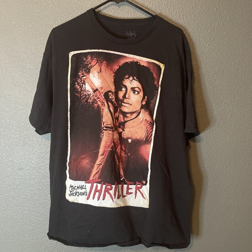 T-shirt Vintage Michael Jackson Taille XL - Coton, Années 1990, Neuf Sans étiquette