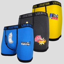 Premium Mens 3 Pack Boxer Shorts Soft Cotton Stretch Fit