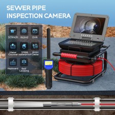 Sewer Camera Pipe Inspection Camera 512hz Locator Self-leveling 1080P Camera 40m