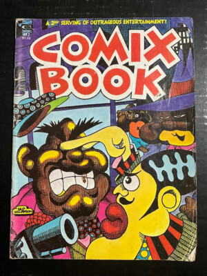 JANUARY 1975 COMIX BOOK VOL. 1 NO. 2 BY STAN LEE
