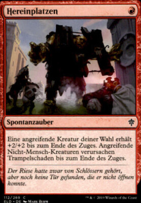 MTG Hereinplatzen #112 ELD Dt. Common (B3337)