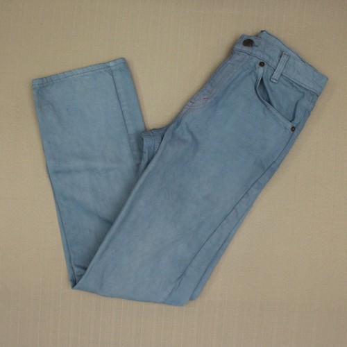 Levi's 718 Jeans Boy's Size 26 X 28 Student Vintage 70s - 80s Light Wash Denim - Picture 4 of 8