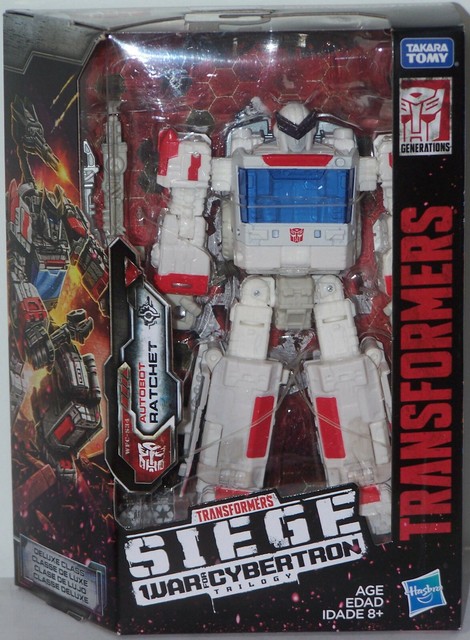 Hasbro Transformers War for Cybertron Ratchet Deluxe Class 6 inch Action Figure - E5560 for sale